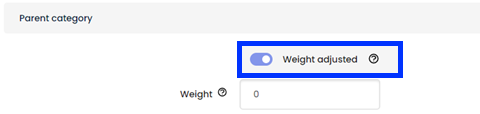 Moodle Gradebook - Parent Category - Weight Adjusted